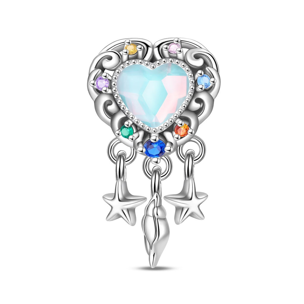 Bleu Dreamcatcher bricolage bracelet pendentif perles