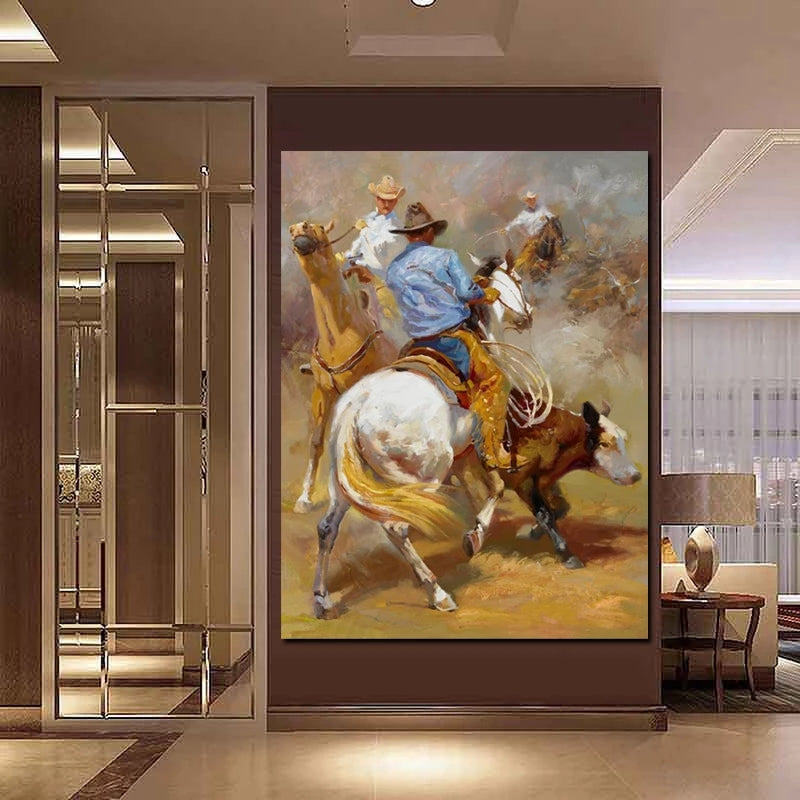 Peinture sur toile Affiche rustique Impression Wall Art Photo