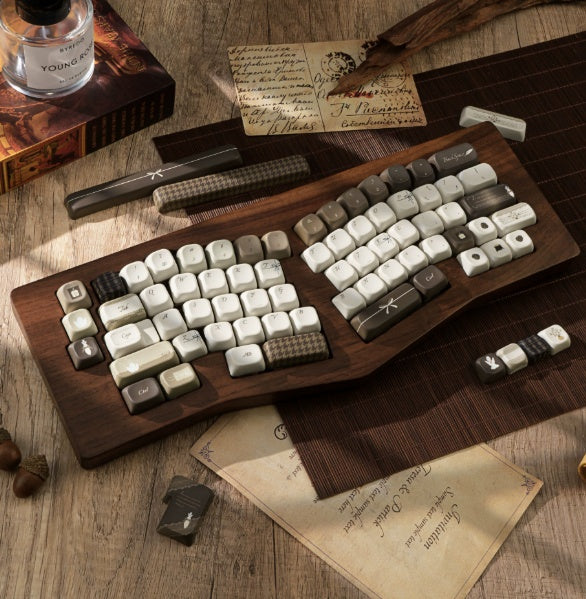 Capuchons-clés parfumés en bois pour claviers mécaniques
