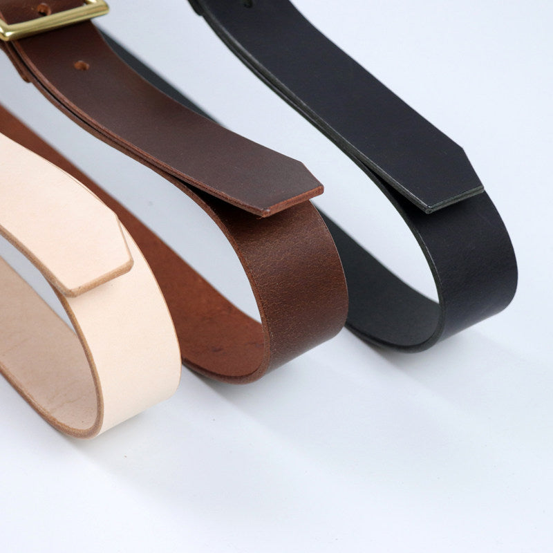 Amekaji Pure Copper Fabric Retro Industrial Style Japonais ceinture de caractère