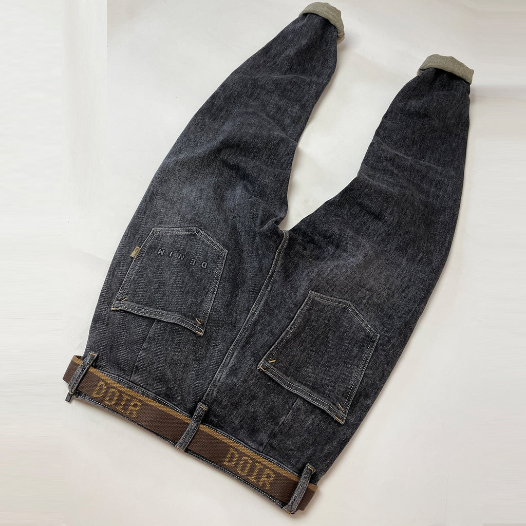 Lettre imprimée Jeans pour hommes