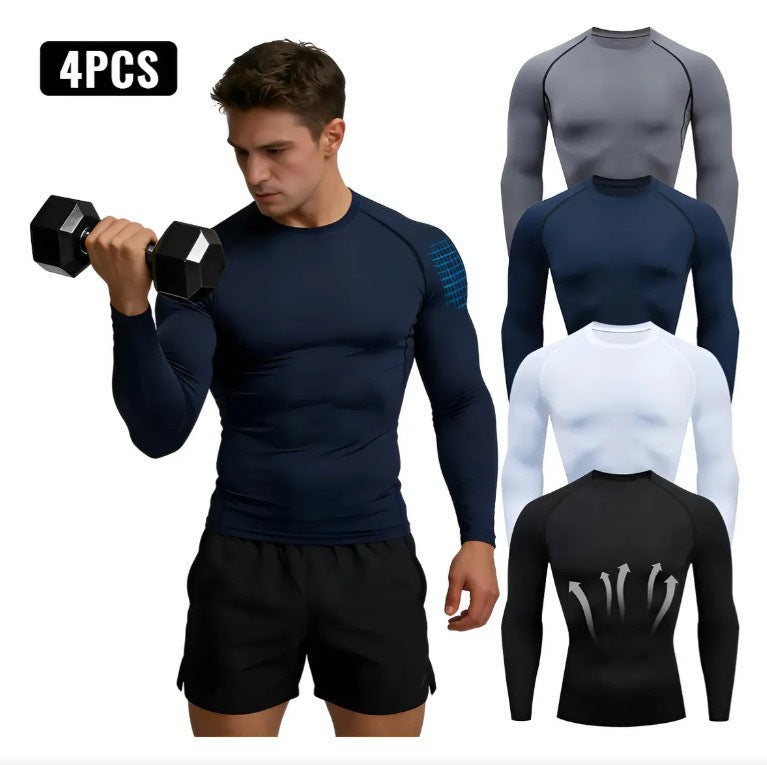 Vêtements de sport à manches longues pour la course et la remise en forme