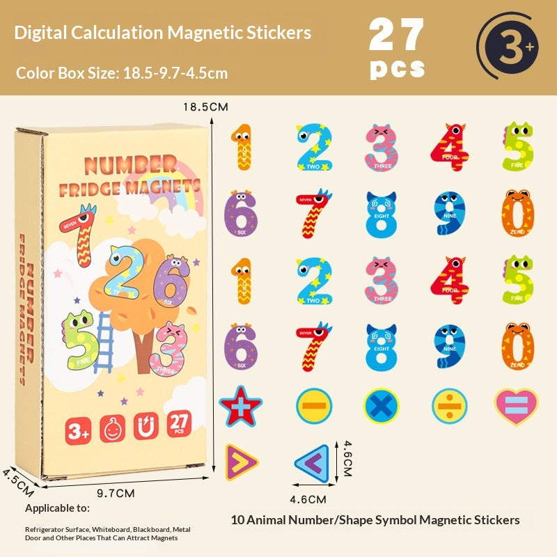 Jouet de puzzle magnétique pour la petite enfance