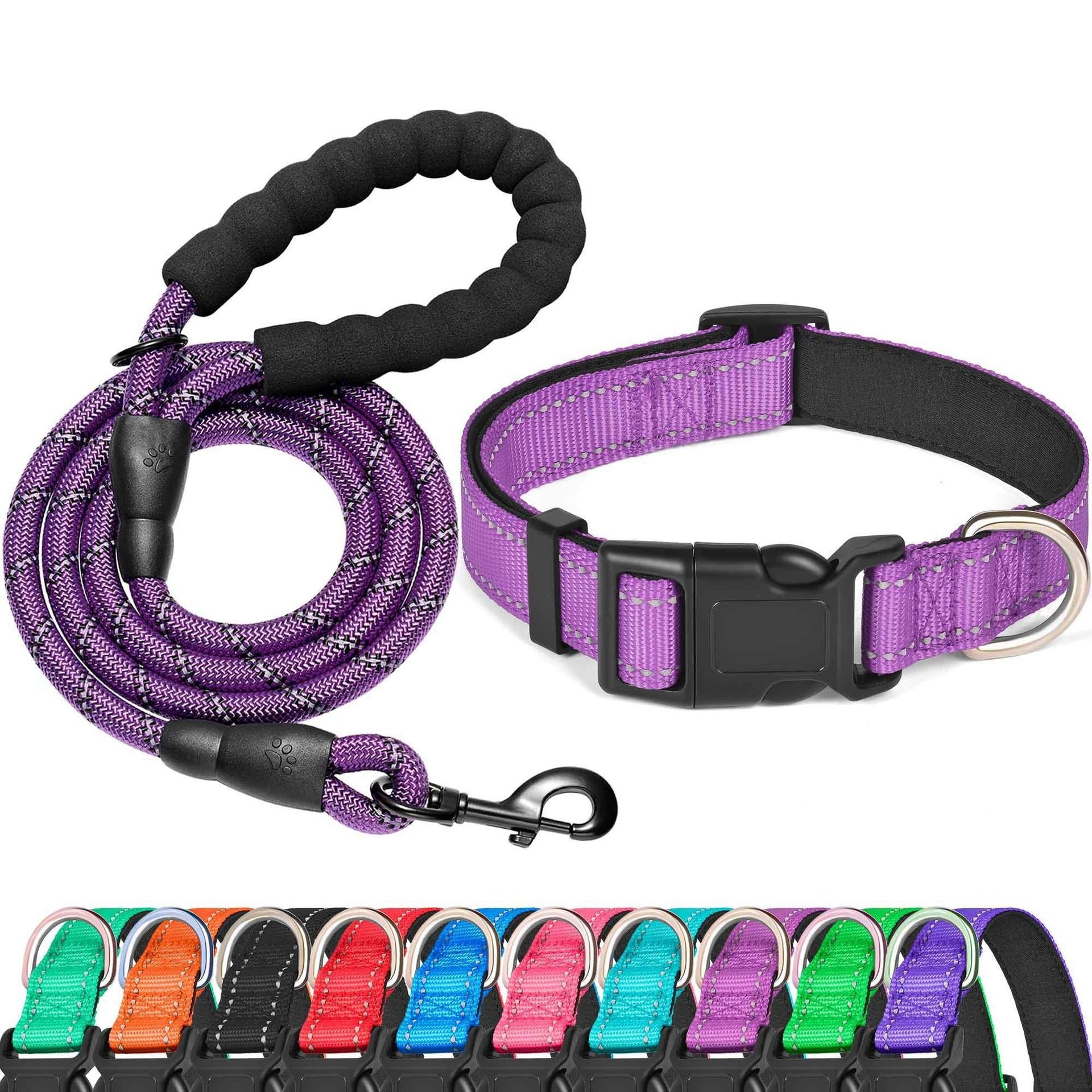 Ensemble de laisse de chien étendu et épaissé pour Teddy Golden Retriever