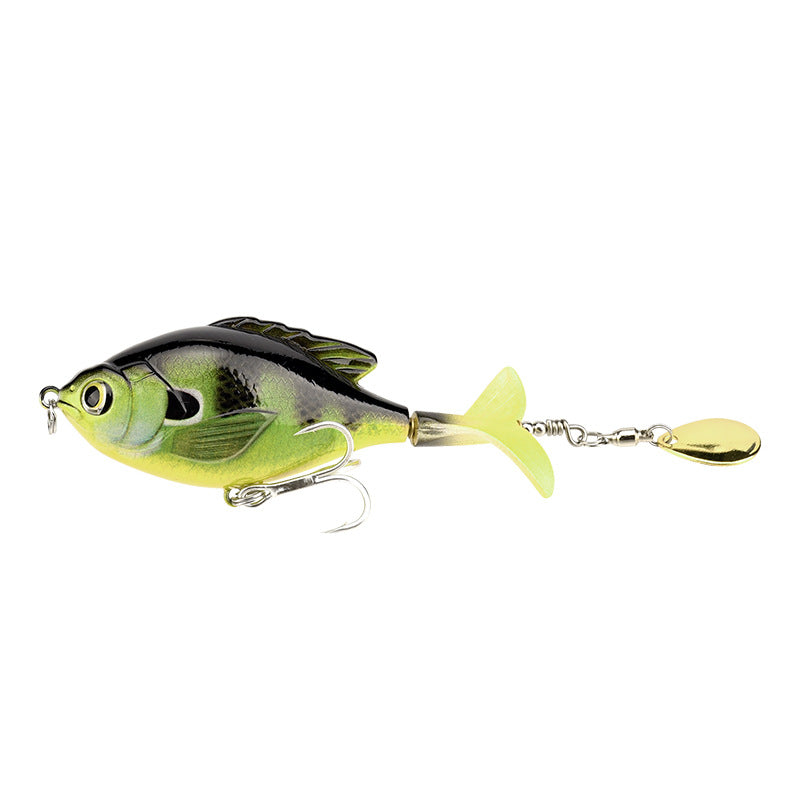 Ensemble de lure de pêche à la queue de pêche de 5 pièces
