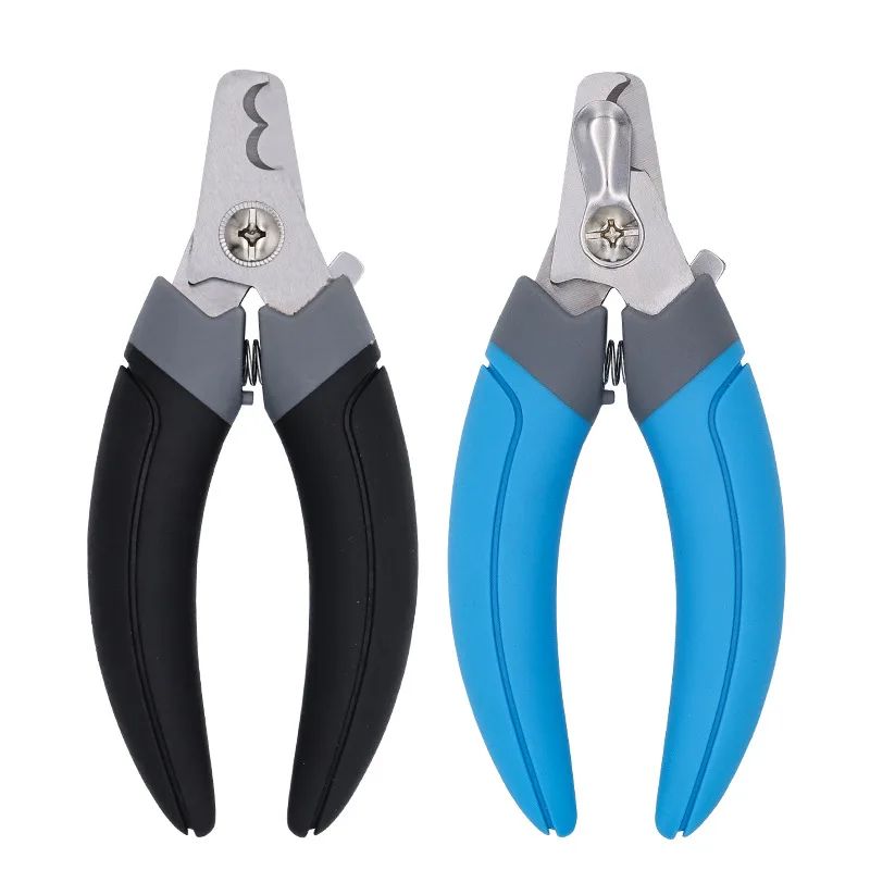 Acier inoxydable Half Moon Lame Nailclipppers Maison Cat Claw Nail Cutters Beauté Clippe