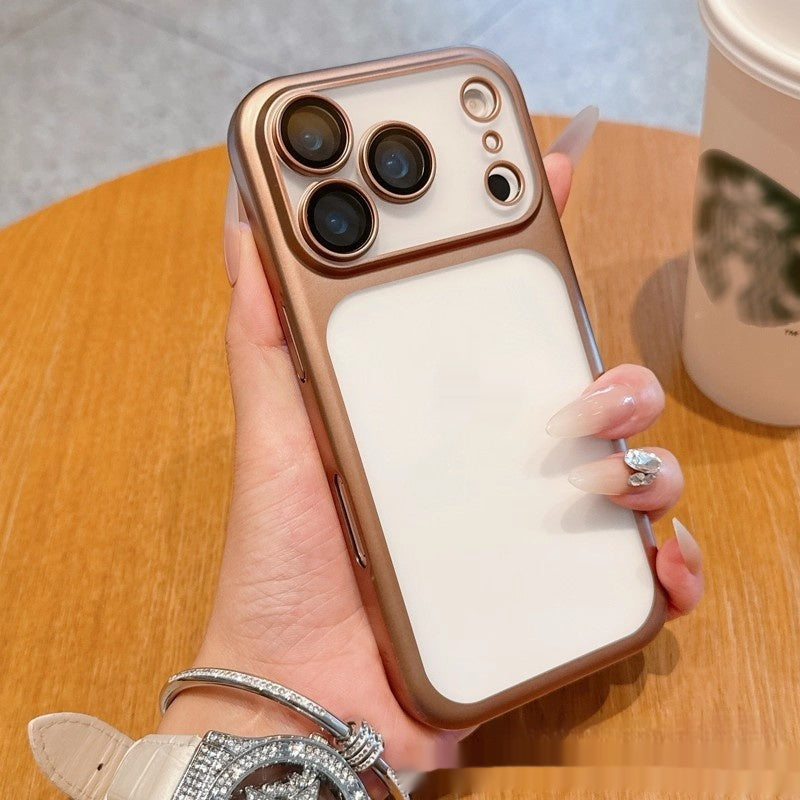 Personality Electroplating Matte Phone Case