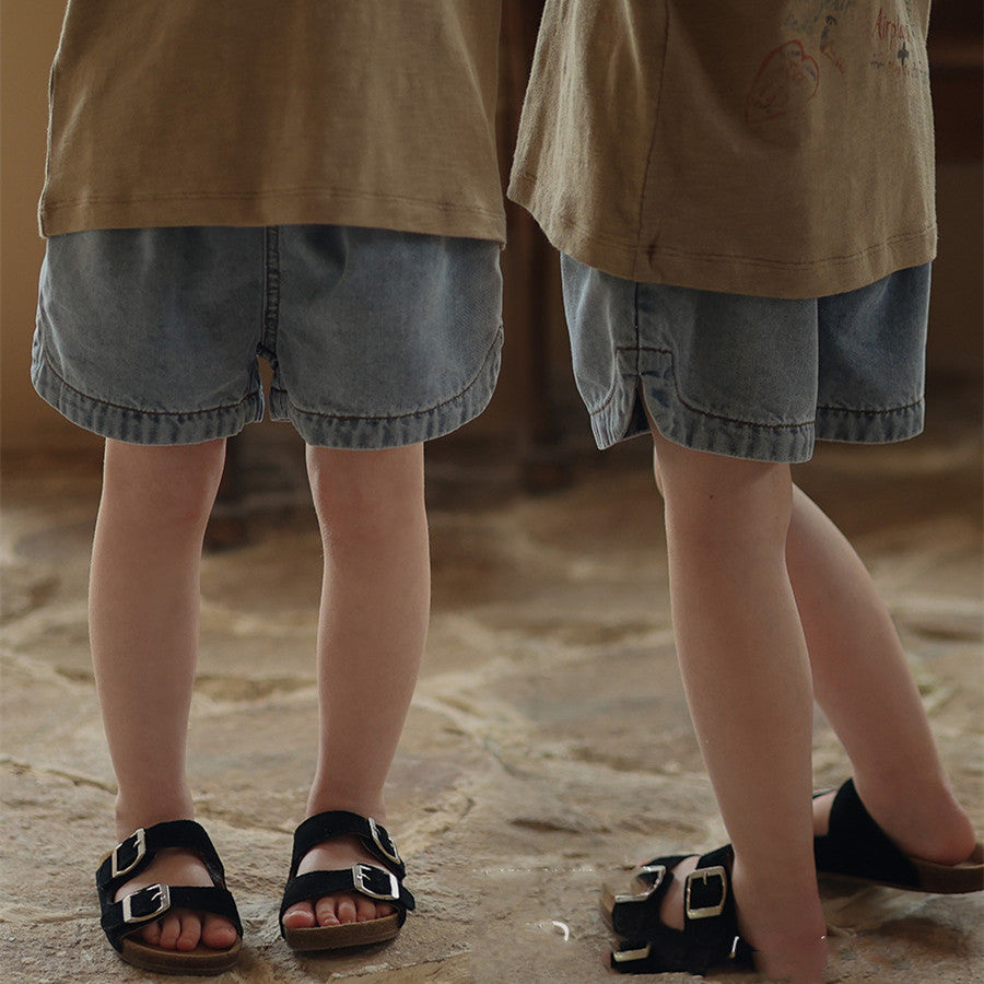 Baby Kindergarten Short denim polyvalent