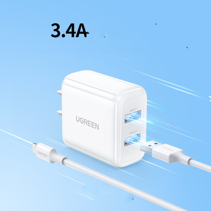 Câble universel de données USB à double port 20W