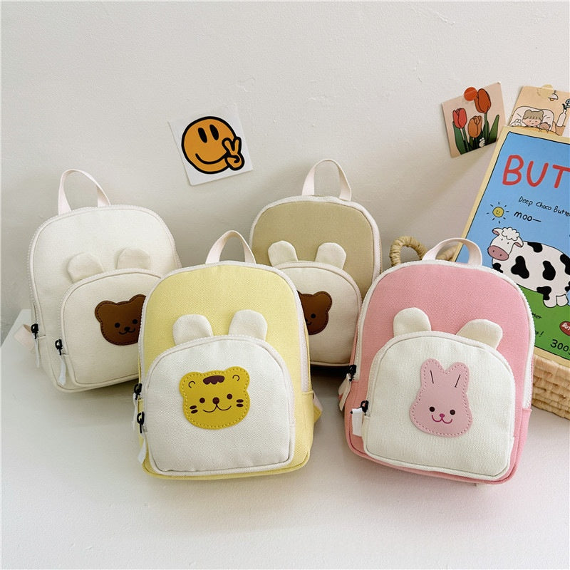Children's contrasting color backpack