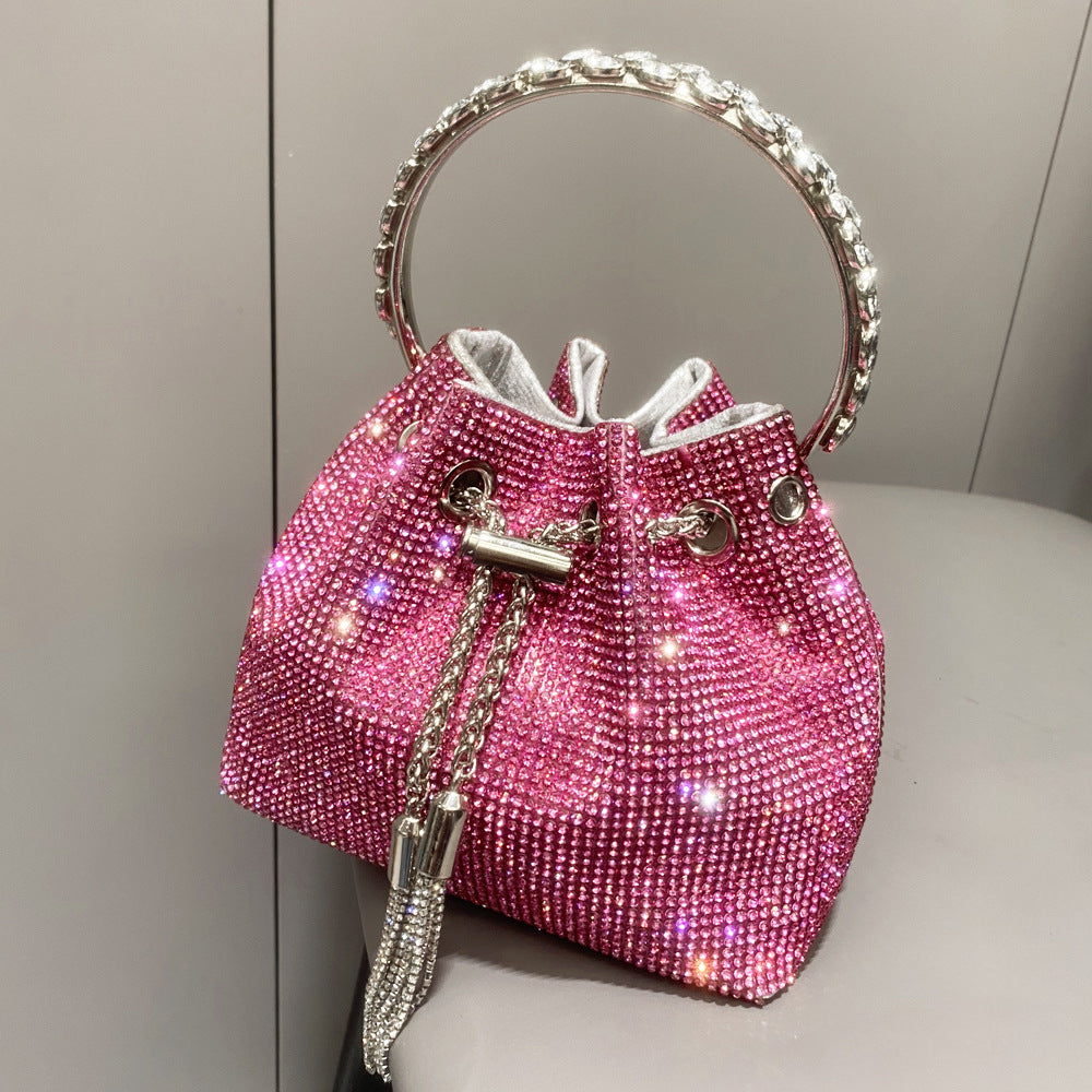 Sac à main en diamant brillant européen et américain pour les femmes