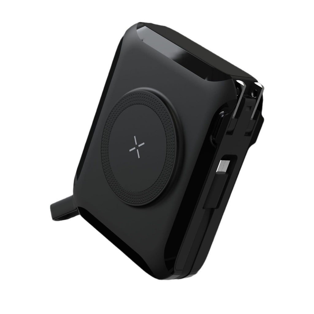 65W Multifonctionnel Aspiration magnétique Chargeur mural Chargeur Banque de puissance pour ordinateur portable