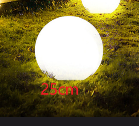 Led Lumières de boule lumineux extérieur étanche lumières colorées pelouse de boule lumineuse jardin Floo