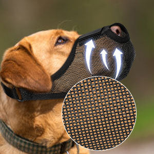 Muselière de chien Mesh Respirant Masque de chien Sécurité Muselière de chien anti-trangle Anti-Barking Anti-Bite