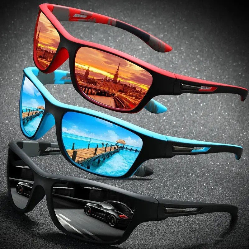 Lunettes de soleil Running Driving and Biking Lunettes de soleil de sport polarisé