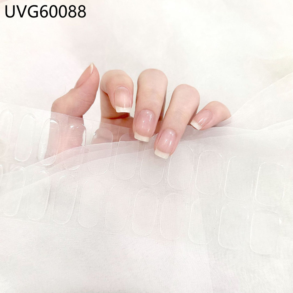 Sticker à ongles de gel UV Semi-cuisiné à ongles UV