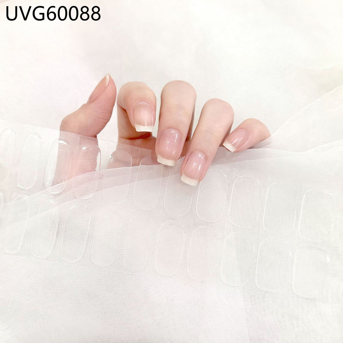 Sticker à ongles de gel UV Semi-cuisiné à ongles UV