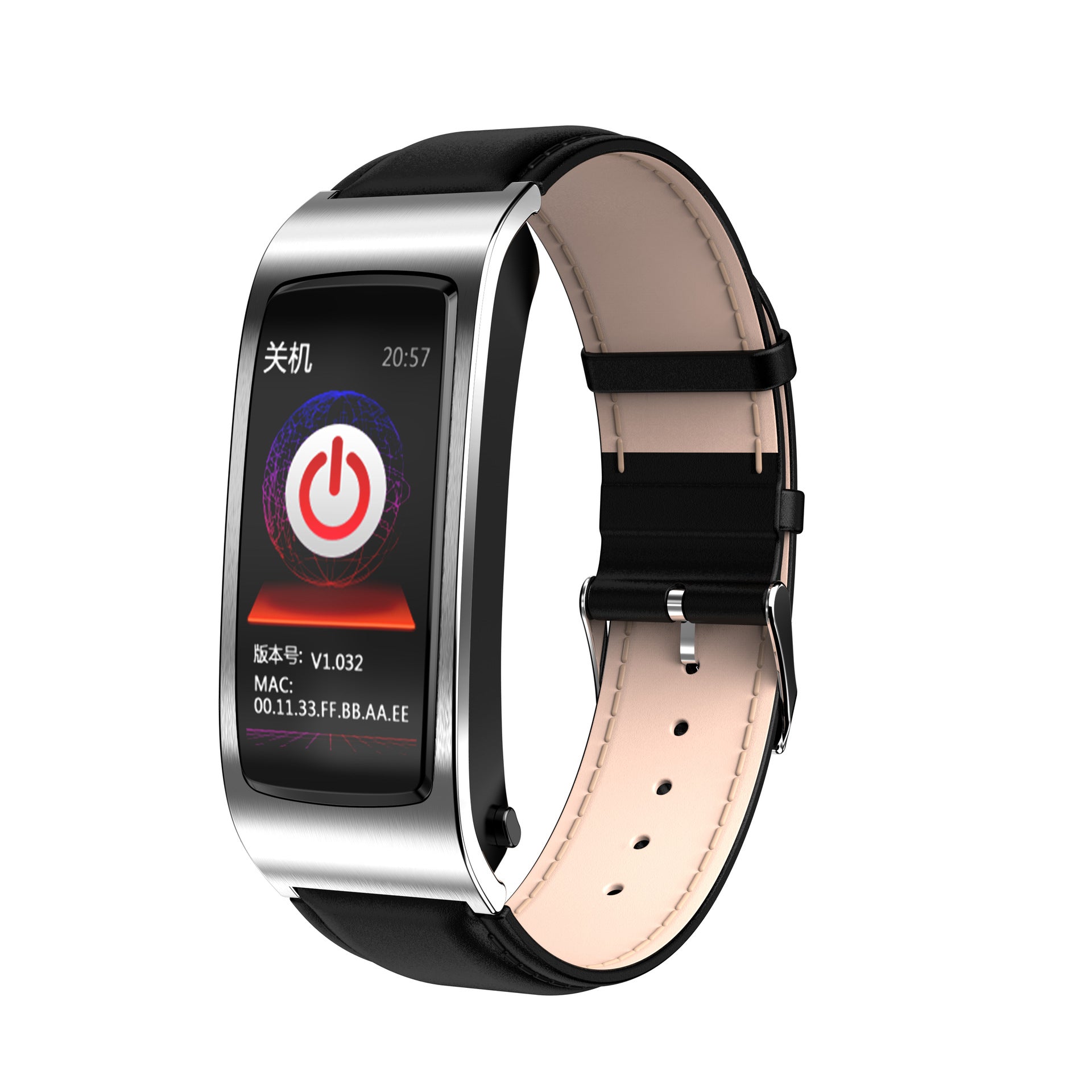 114 Informations sur l'écran Synchronisation Call Prompt K11 Call Smart Bracelet