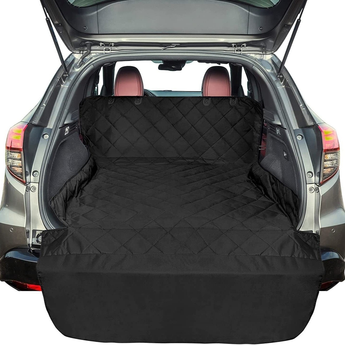Grand tapis d'animal imperméable et résistant aux taches pour les coffres de voiture