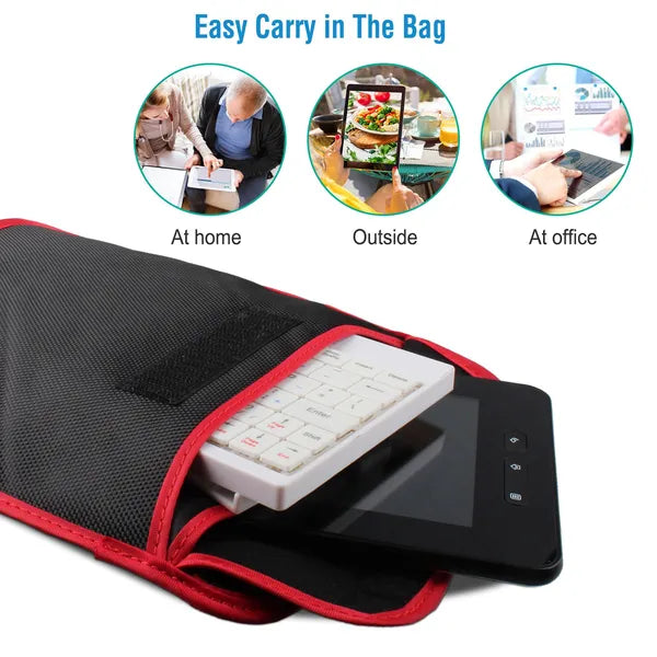 80 clés Clavier filaire Mini connecteur USB Clavier Portable Clavier Durable avec Carry Ba