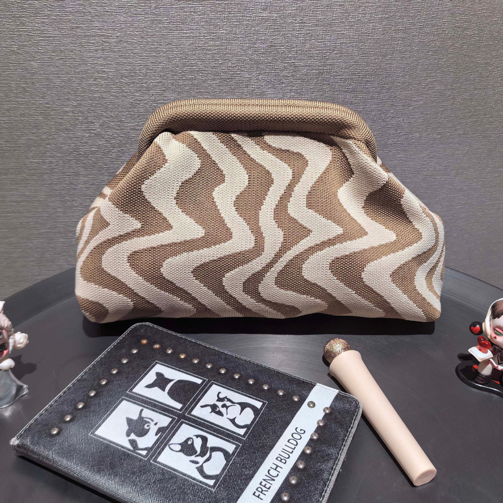 Sac à main Wavy Knit pour femmes