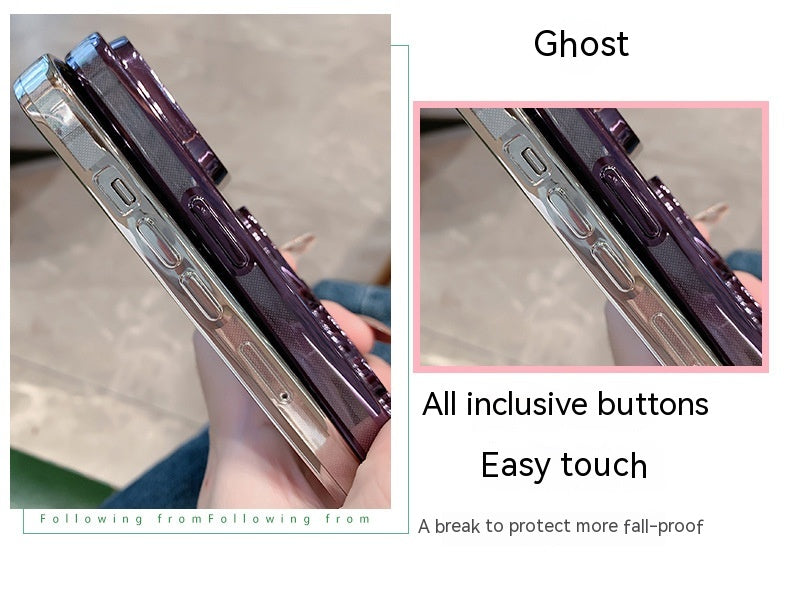 Lentille électroplastique en plastique Protecteur de téléphone Année Quicksand Rabbit Drop-