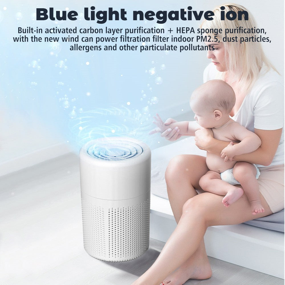 Salle pour fumeurs de purificateur d'air avec filtre HEPA H13 PM2.5