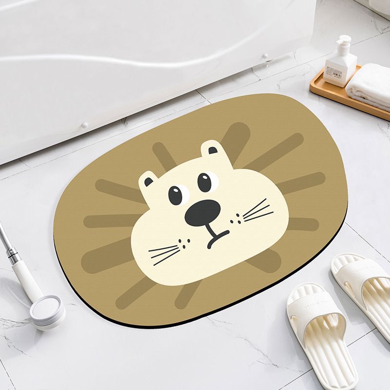 Tapis antidérapant absorbant pour la salle de bains
