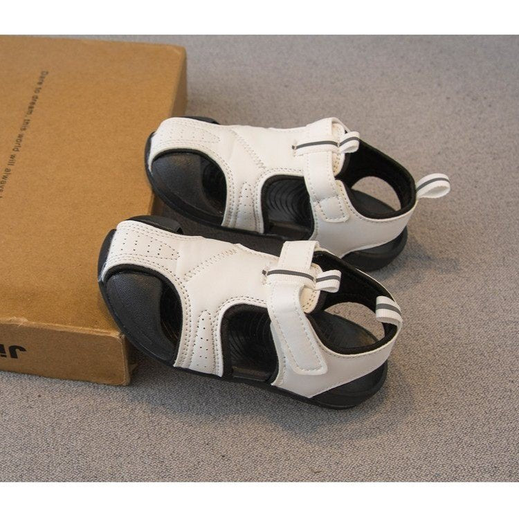 Chaussures de plage pour enfants Baotou Sandales Léger Soft Bottom pour les loisirs de filles Ba