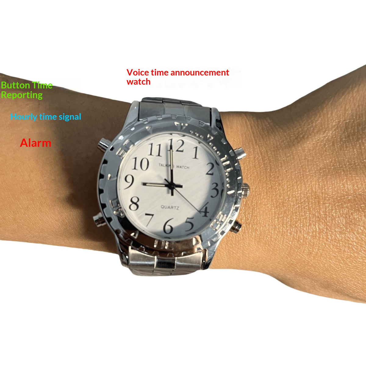 Montre vocale pour les aînés