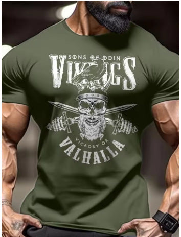 T-shirt à manches courtes à manches courtes pour hommes