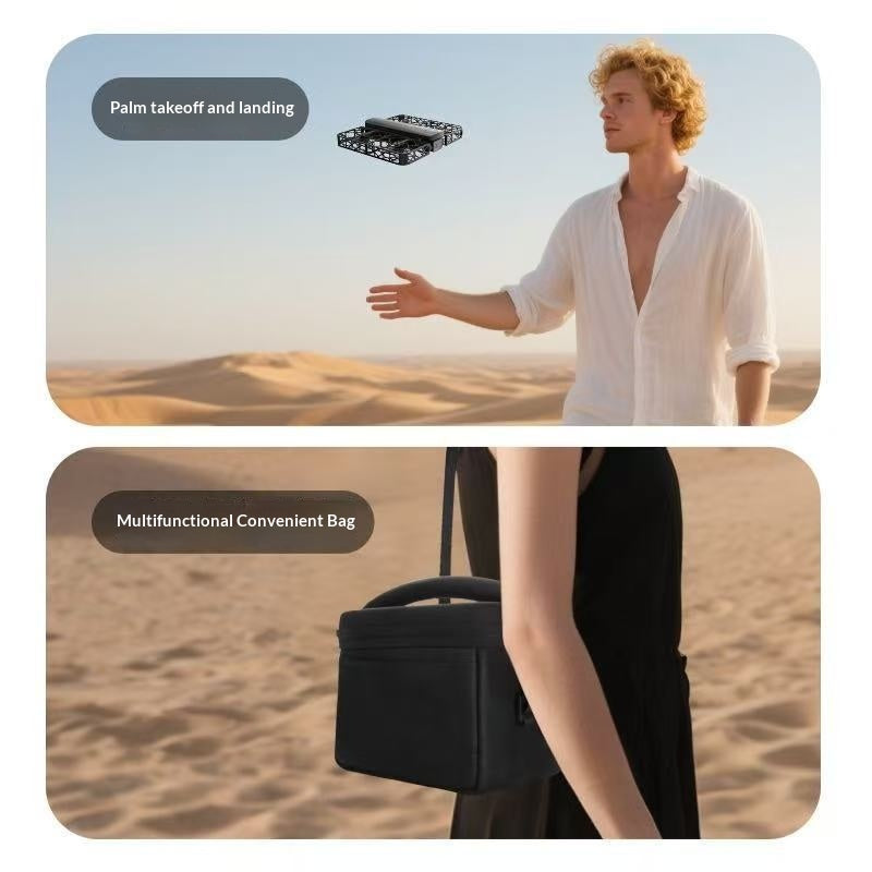 Caméra de vol de poche Brushless avec contrôle d'écran 720P HD Drone