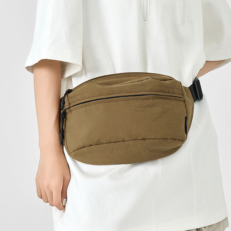 Portable extérieur imperméable poitrine pour hommes et femmes Sports petit sac ceinture