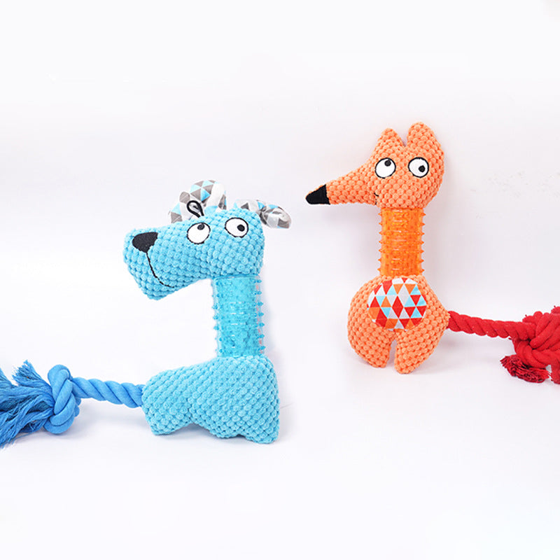 Jouets pour chiens pour petits grands chiens peluche chien squeaky jouet chiot Chew Jouets Bite résistant jouet pour animaux de compagnie