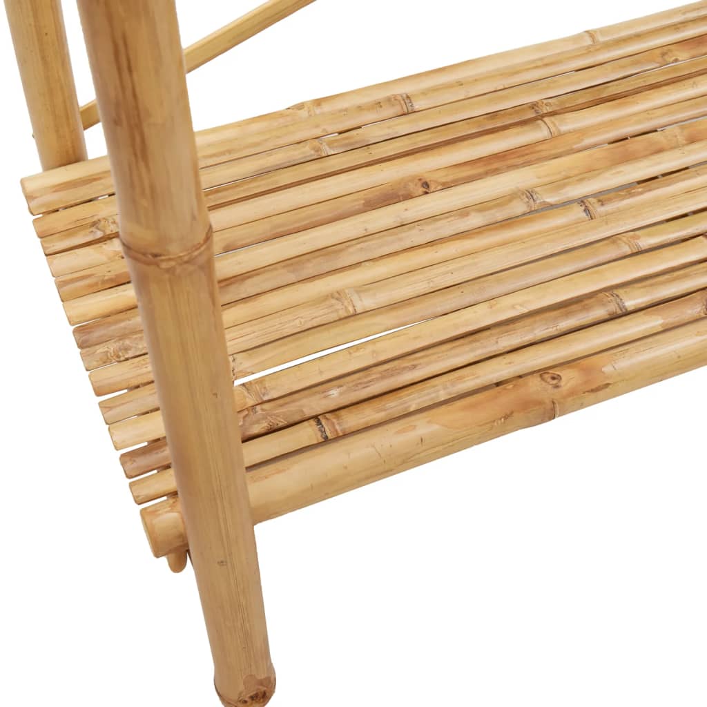 Sac de vêtements avec étagère 102x50x190 cm Bamboo