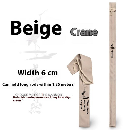13 M Canvas Rod de pêche Sac sous-protecteur