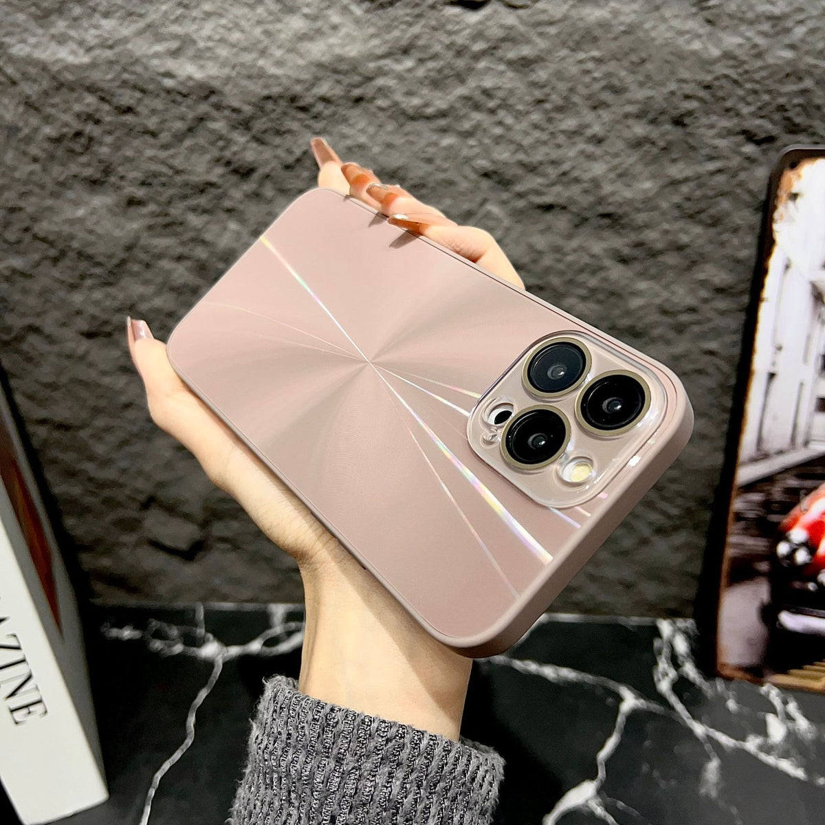 Coque de téléphone cristal Lentille Protecteur