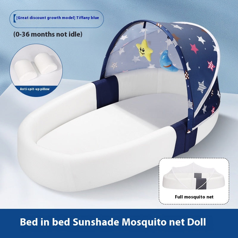Lit bébé pliable Portable Anti-pression