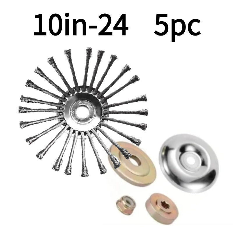 Tête de taille en acier 5 paquets