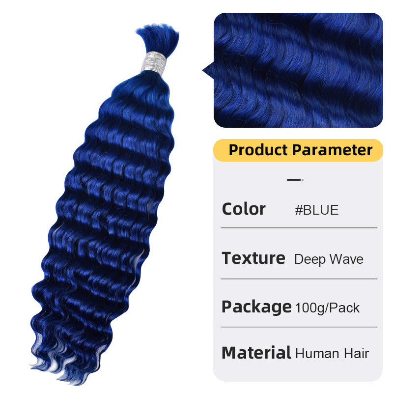 Deep Wave femmes extension cheveux vrac