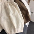 Pantalon en coton massif couleur enfant
