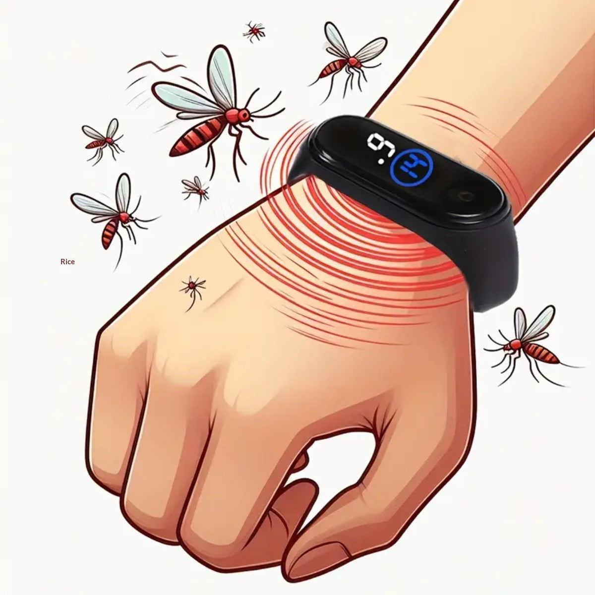 Montre électronique multi-fonctions en plein air