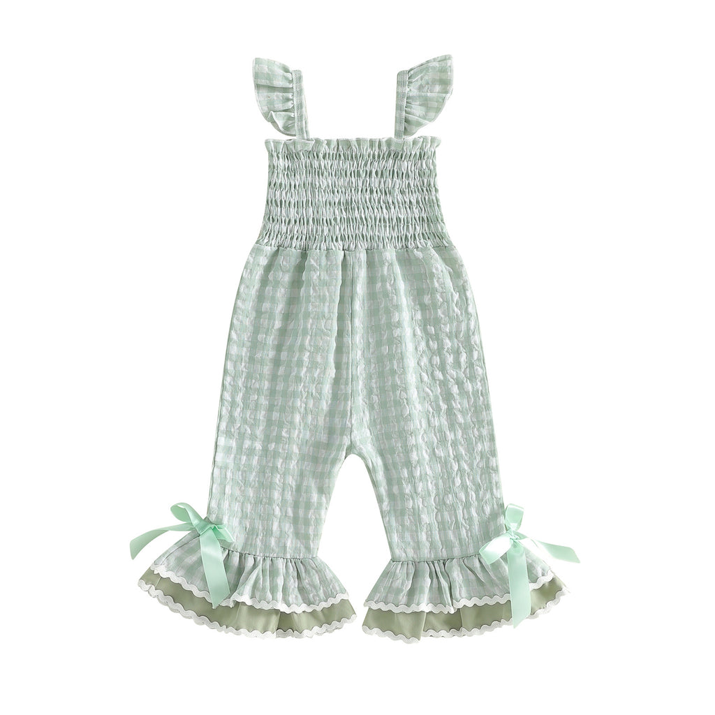 Robe de saut sans manches avec pantalons évasés