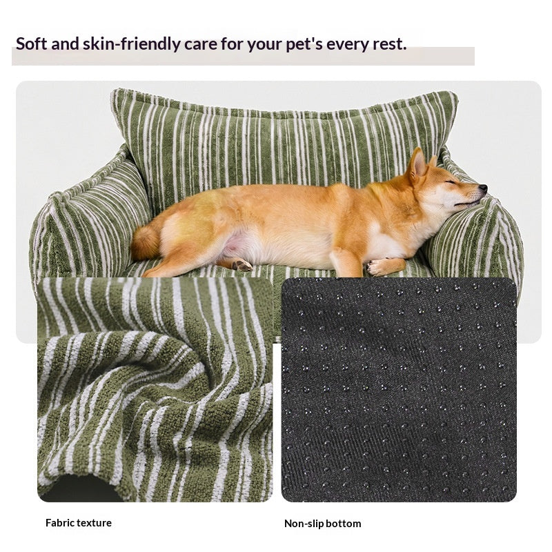 Amovible et lavable maison intérieure confort Pet Canapé Dog Bed