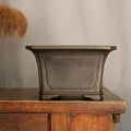 Pot de Bonsai carré de grande capacité fait main
