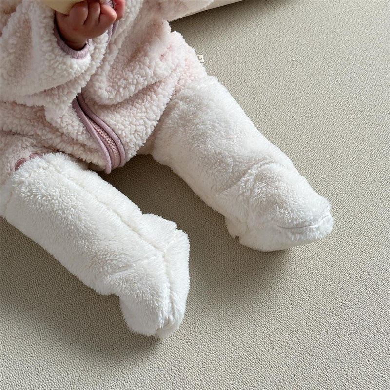 Couvre-pieds de bébé Couvre-chaussures chaudes épaisses Protège-pieds Couvre-chaussures d'hiver