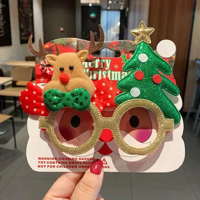Verres de Noël Cadre Santa Claus Xmas Eyewear
