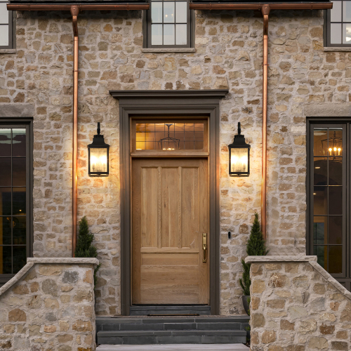 Grande lumière murale en verre d'extérieur prend en charge de nombreux types d'ampoules -2 paquets Plateformes non disponibles