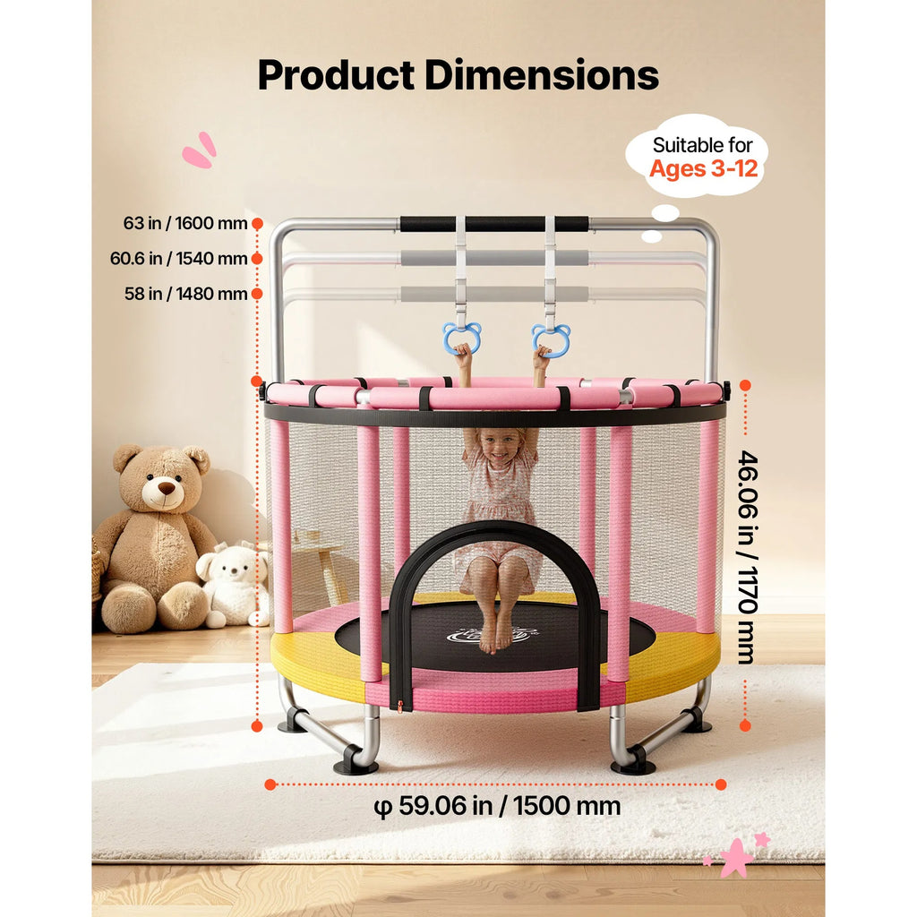 Trampoline de 60 pouces pour enfants