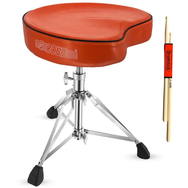 Tabouret de guitare rembourré 5 Core Drum Siège pour adultes et enfants